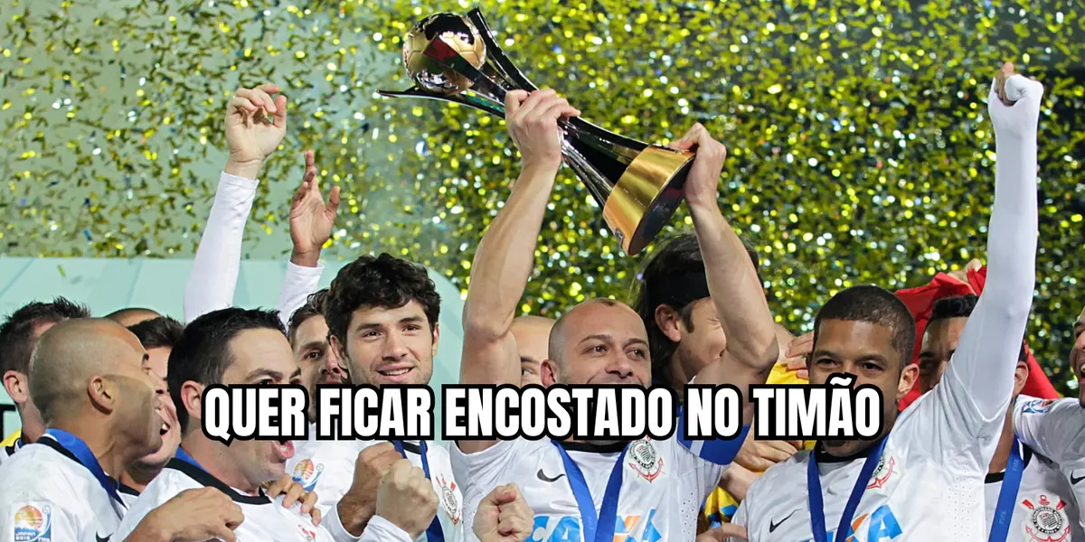 Medalhão entregou pouco no ano e deseja ficar no Timão