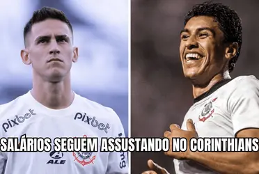 Meio campistas do Timão tem salários assustadores