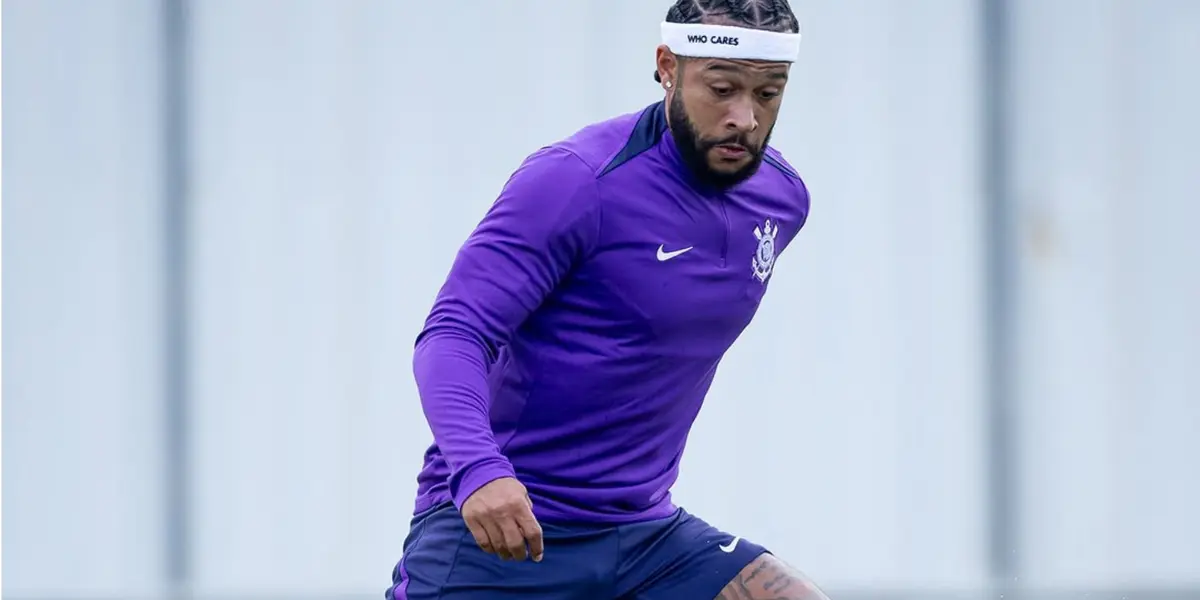 Memphis Depay, atacante do Corinthians. Foto: Instagram