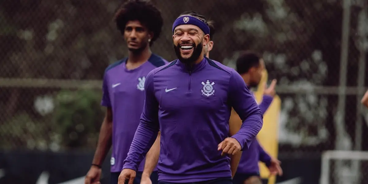 Memphis Depay, atacante do Corinthians. Foto: Instagram