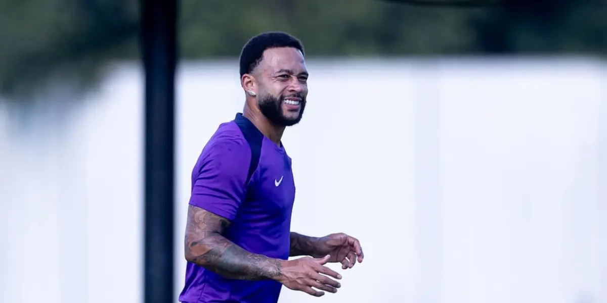 Memphis Depay, atacante do Corinthians. Foto: Instagram