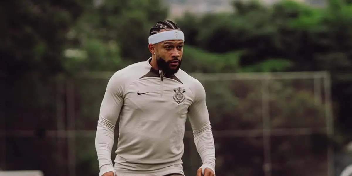 Memphis Depay, atacante do Corinthians. Foto: Instagram