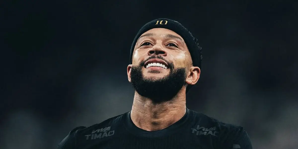 Memphis Depay, atacante do Corinthians. Foto: Instagram