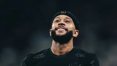 Memphis Depay, atacante do Corinthians. Foto: Instagram
