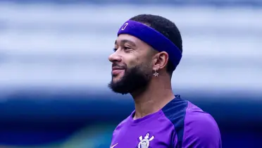 Memphis Depay, atacante do Corinthians. Foto: Instagram