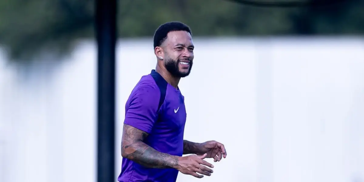 Memphis Depay, atacante do Corinthians. Foto: Instagram