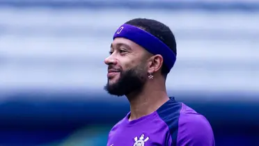 Memphis Depay, atacante do Corinthians. Foto: Instagram