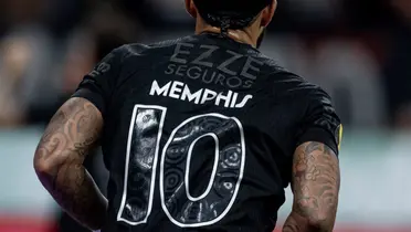 Memphis Depay, atacante o Corinthians. Foto: Instagram