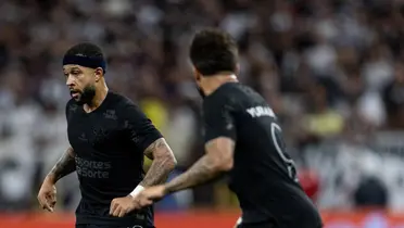 Memphis Depay e Yuri Alberto, atacantes do Corinthians. Foto: Instagram