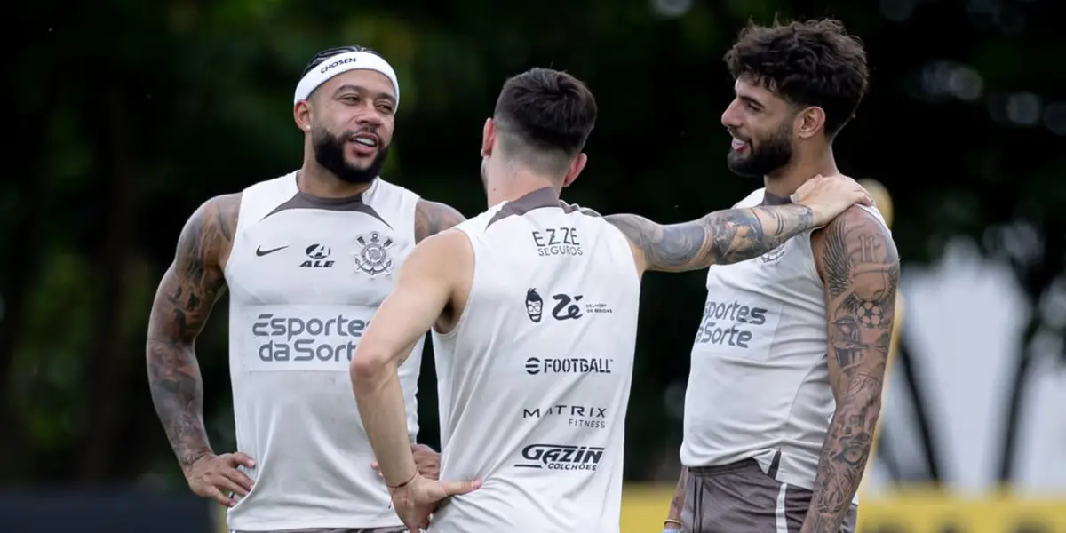 Memphis Depay, Rodrigo Garro e Yuri Alberto