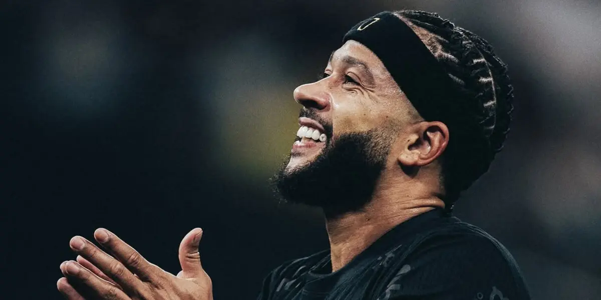 Mephis Depay, atacante do Corinthians. Foto: Instagram