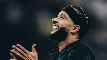 Mephis Depay, atacante do Corinthians. Foto: Instagram