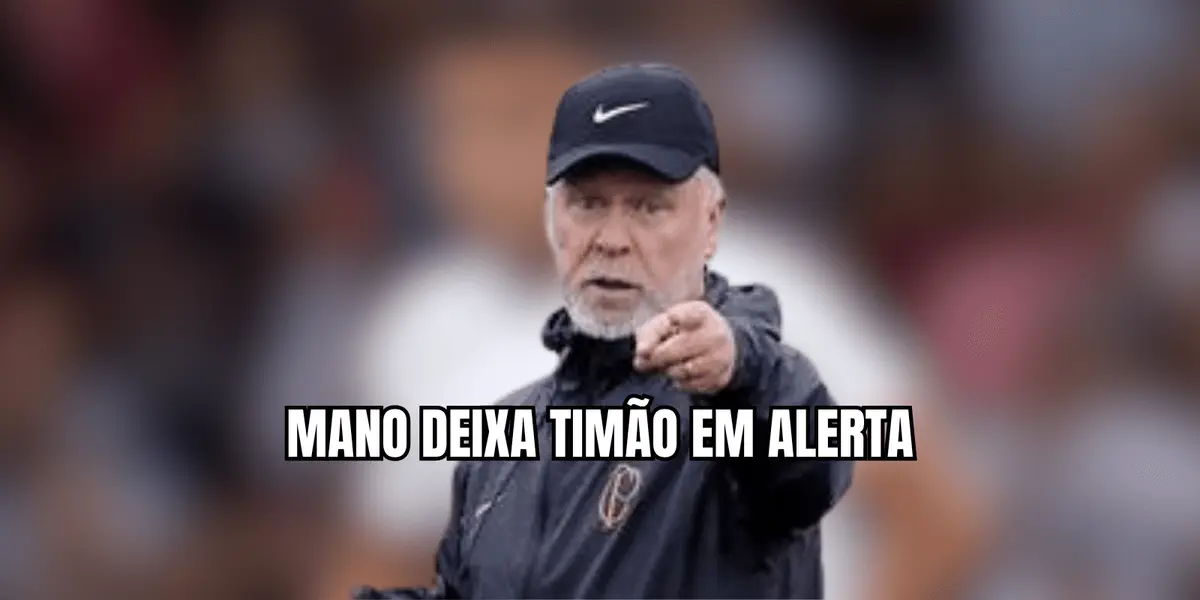 Mesmo com vitória, técnico não esquece da situação difícil do Timão