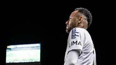 Neymar, atacante do Santos. Foto: Instagram
