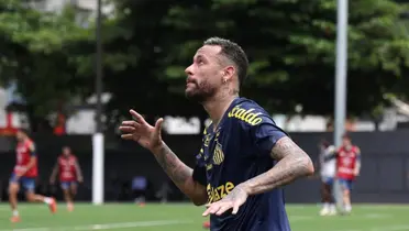 Neymar, atacante do Santos. Foto: Instagram