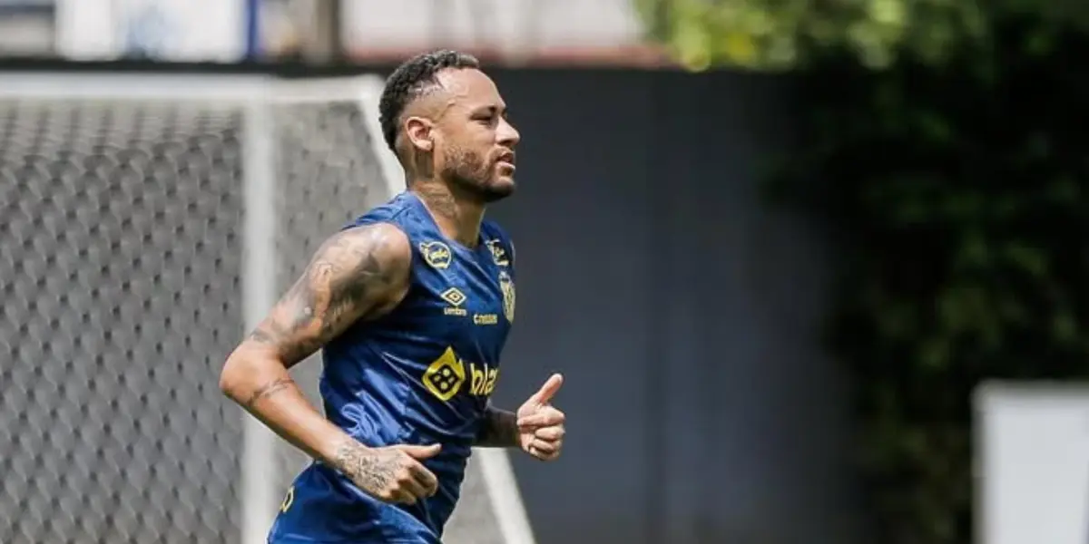 Neymar, atacante do Santos. Foto: Instagram