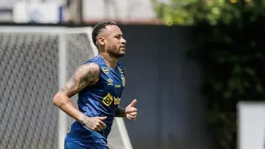 Neymar, atacante do Santos. Foto: Instagram