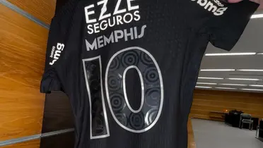 Nova camisa do Memphis Depay. Foto: Instagram