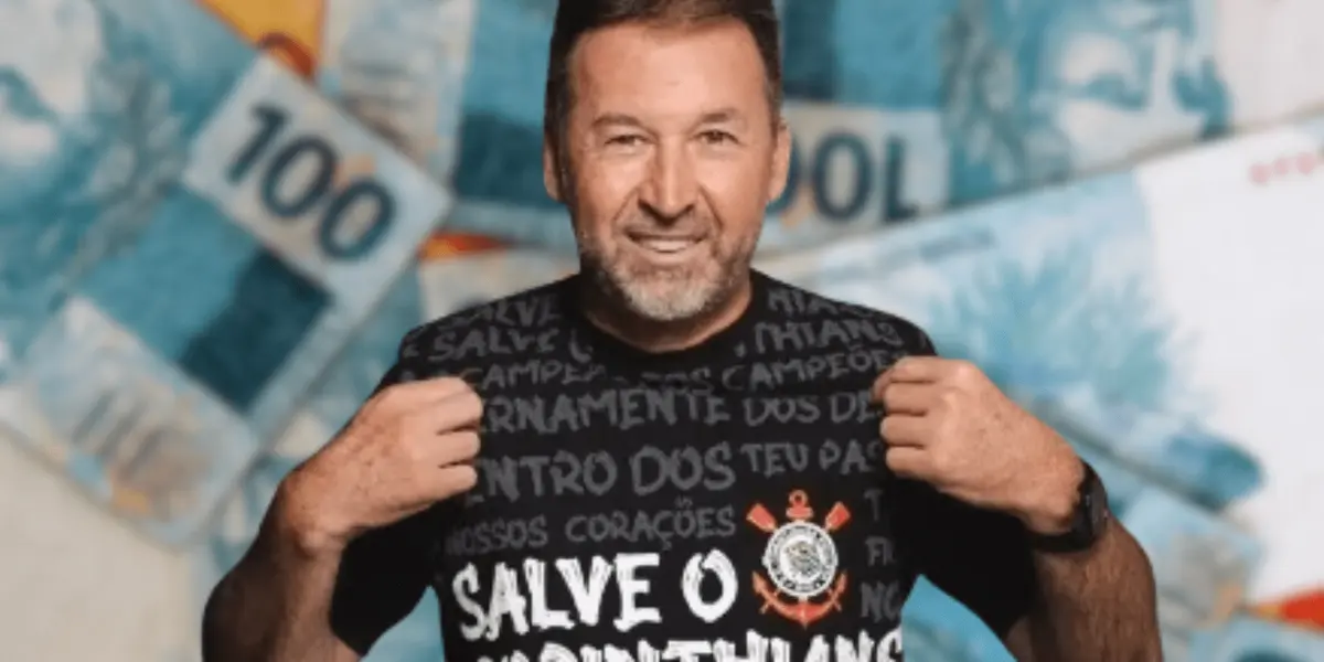 O novo presidente do Timão assumiu o cargo hoje