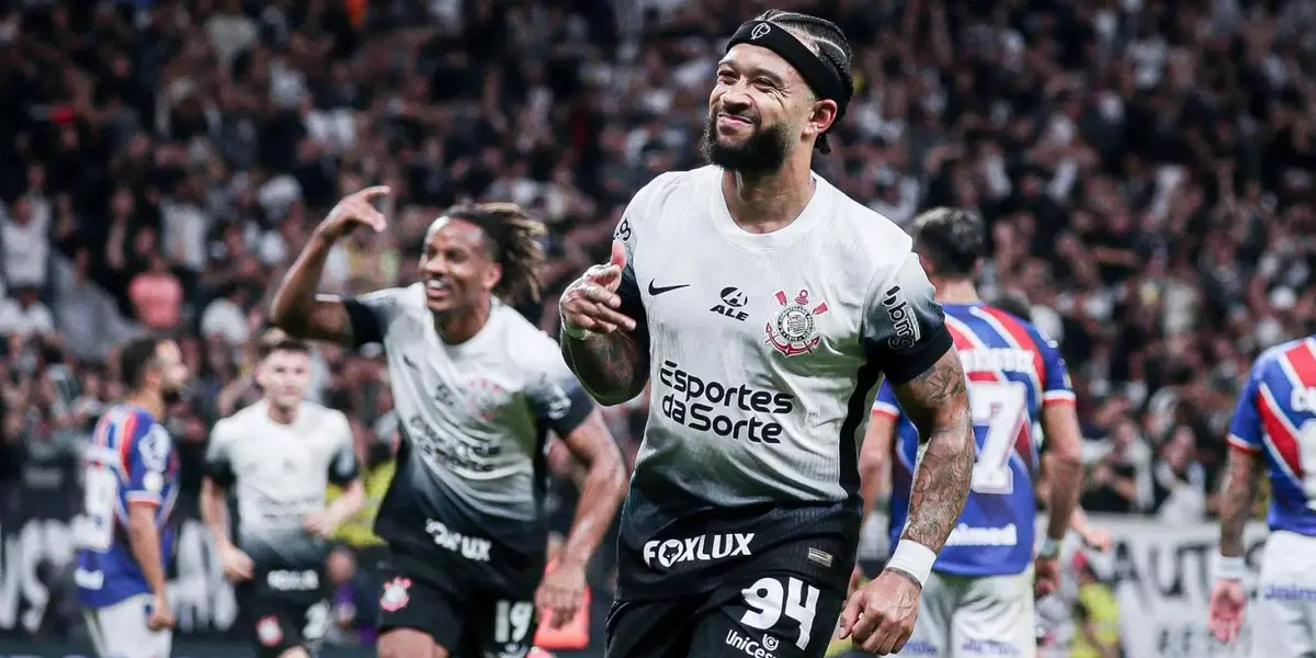 O que Depay faz que irrita os palmeirenses (Foto: Corinthians)