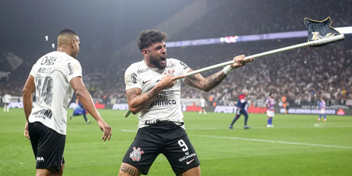 O que fazem com Yuri Alberto que deixa a torcida do Corinthians nervosa (Feito: Corinthians)