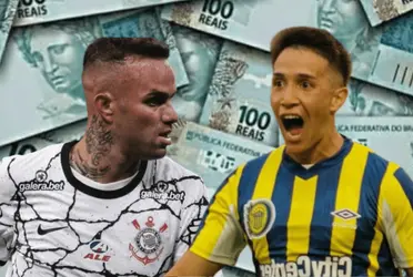 Os milhões que pede Rosário Central por Allan Rodriguez, só saída do Luan já paga metade