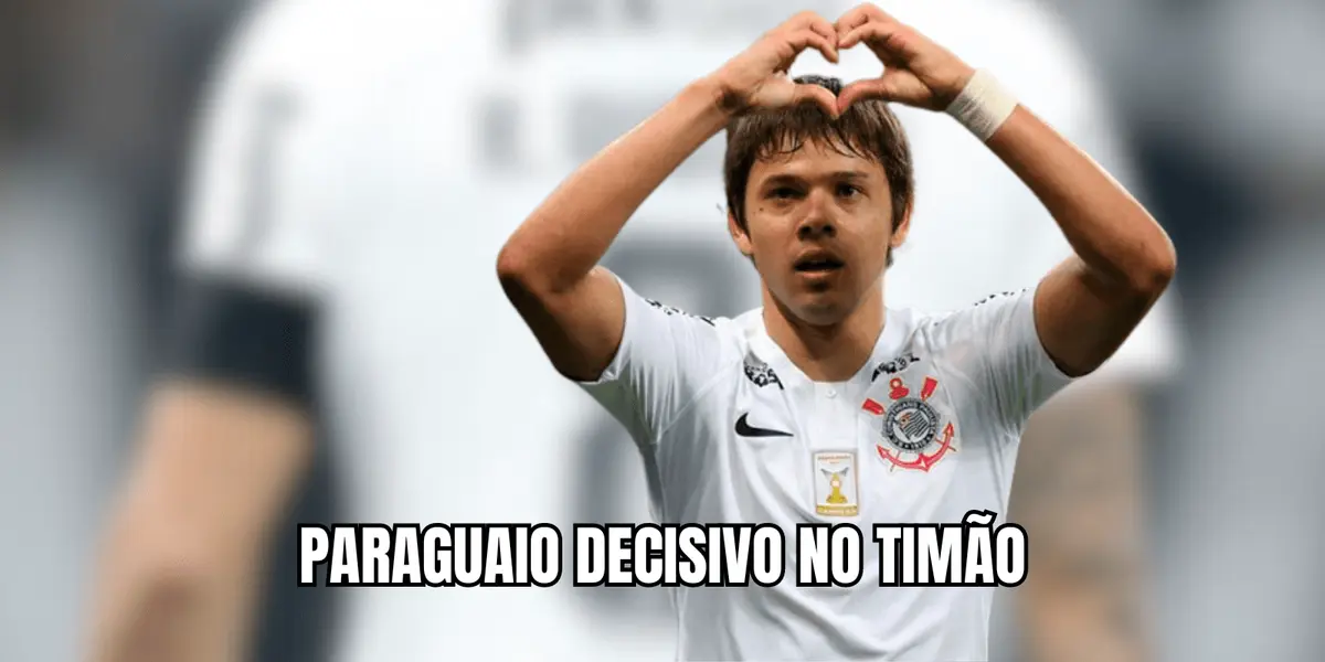 Paraguaio está decidindo para o Timão