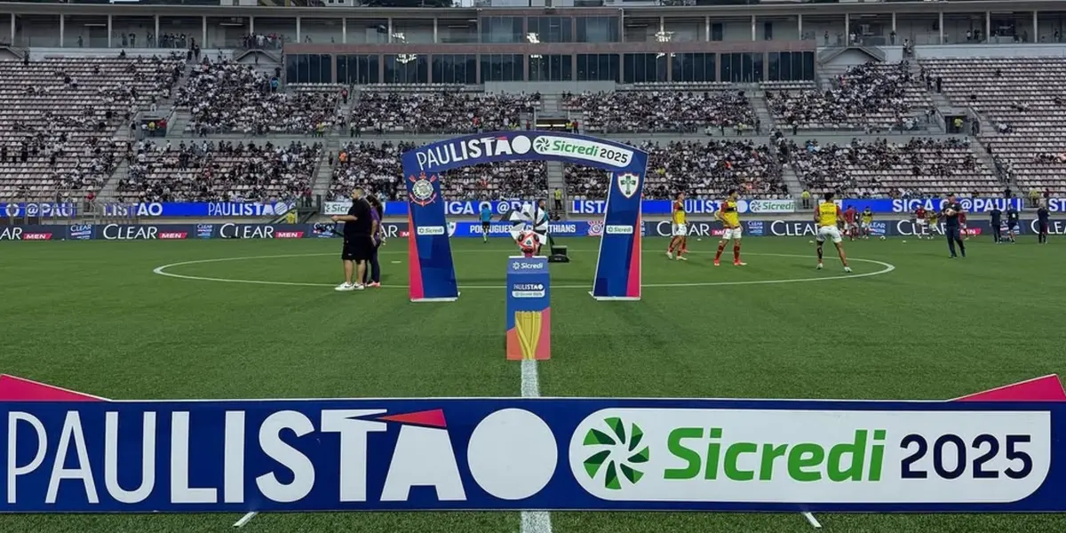 Partida do Campeonato Paulista 2025. Foto: Instagram