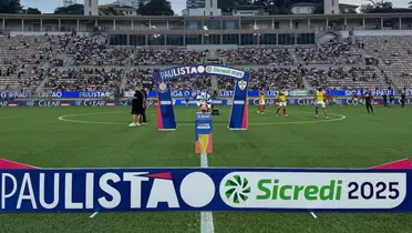 Partida do Campeonato Paulista 2025. Foto: Instagram