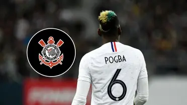 Paul Pogba em partida pela Seleção da França