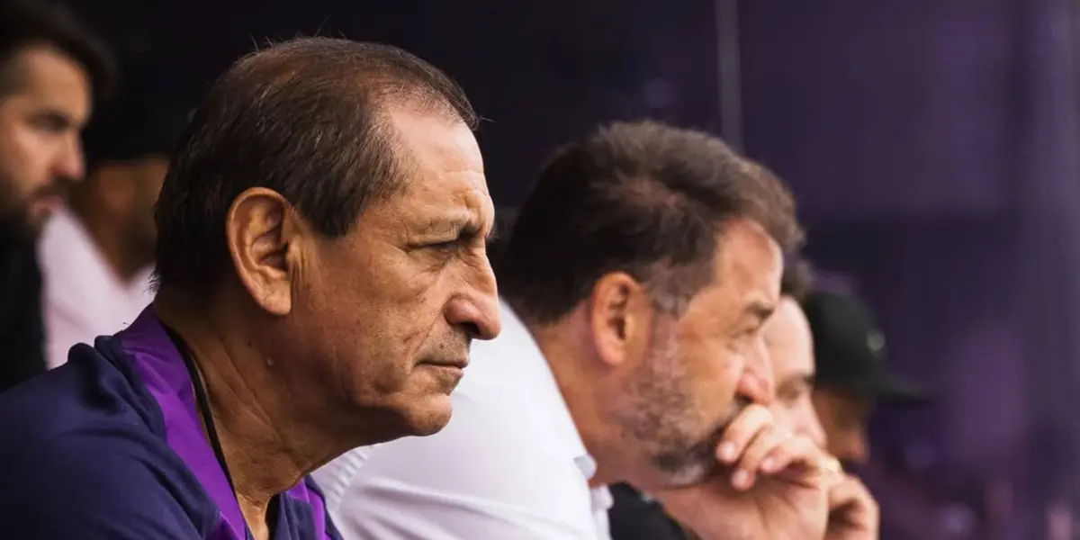 Ramón Diaz e Augusto Melo. Foto: Instagram