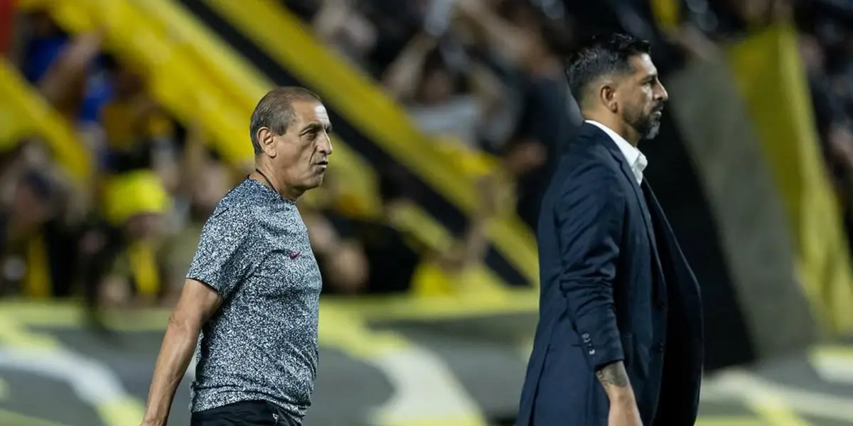 Ramón Diaz e Emiliano Diaz. Foto: Instagram