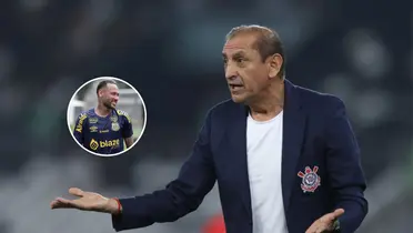 Ramón Diaz, técnico do Corinthians