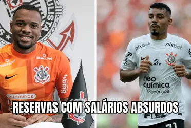 Reservas ganham altos salários no Timão