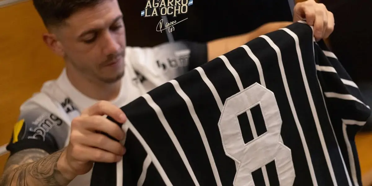 Rodrigo Garro, meia-atacante do Corinthians. Foto: Instagram