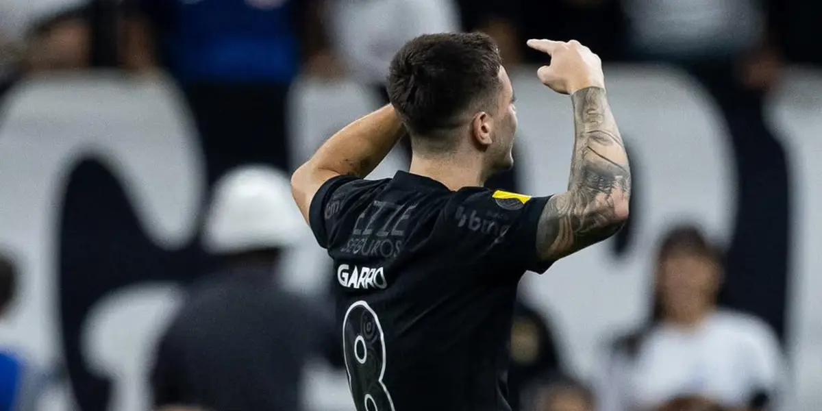 Rodrigo Garro, meio-campista do Corinthians. Foto: Instagram