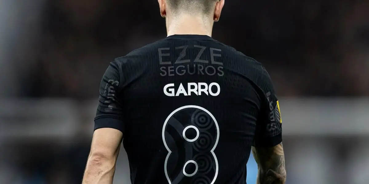 Rodrigo Garro, meio-campista do Corinthians. Foto: Instagram