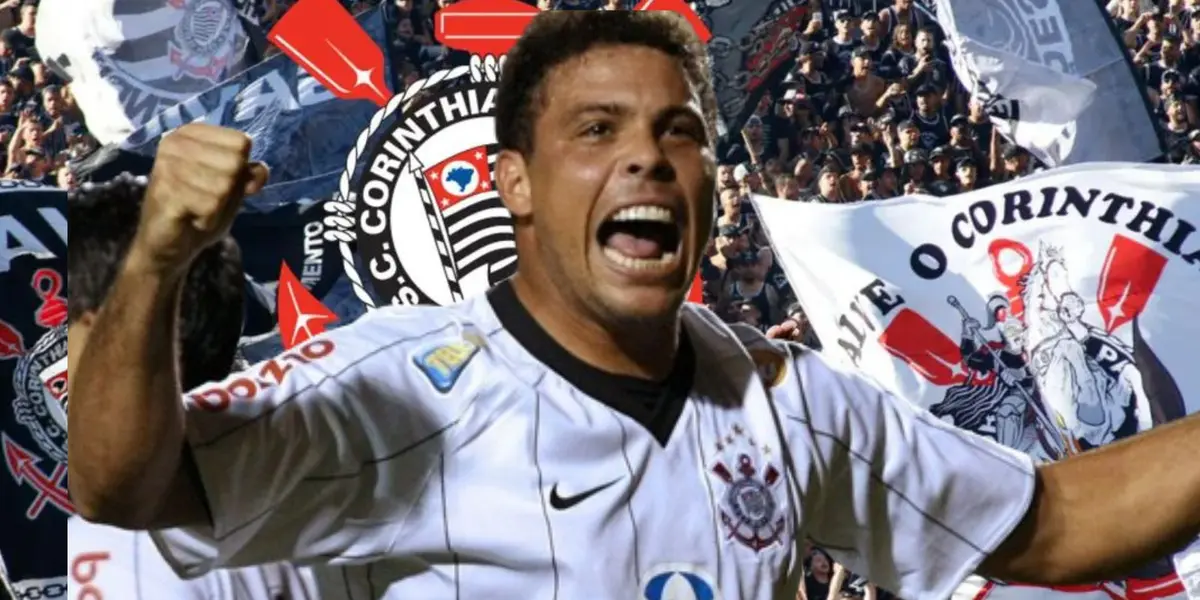 Ronaldo fez história no Timão