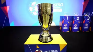 Taça do Campeonato Paulista. Foto: Instagram