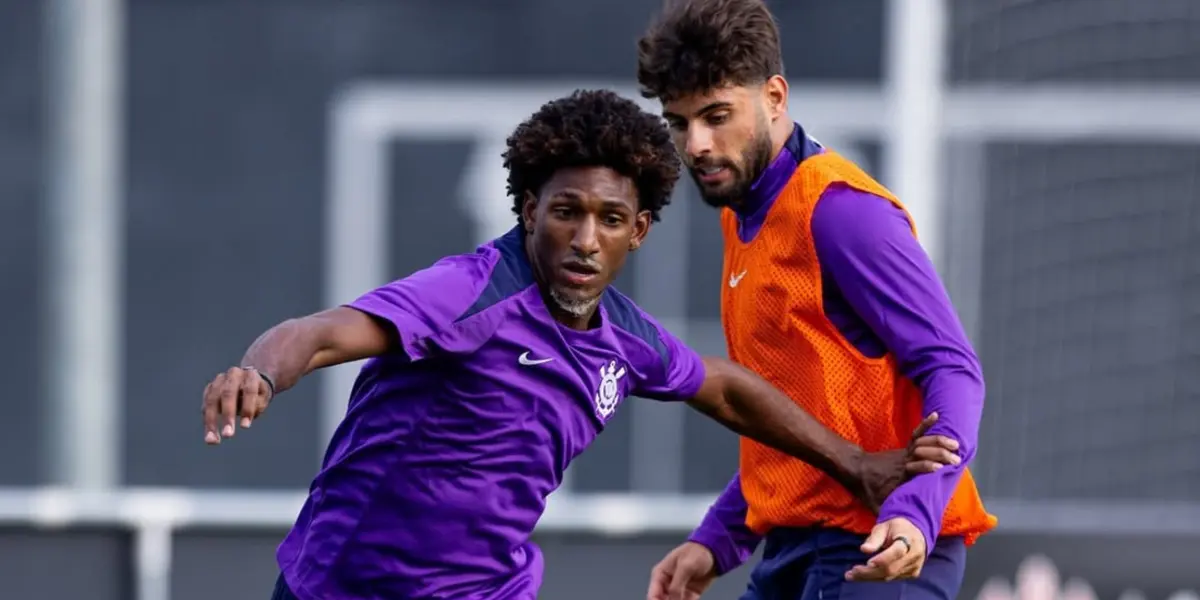 Talles Magno e Yuri Alberto, atacantes do Corinthians. Foto: Instagram