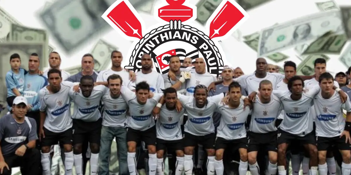 Timão campeão Brasileirão em 2005