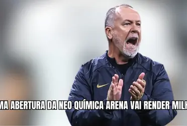 Timão vai lucrar com amistoso na arena