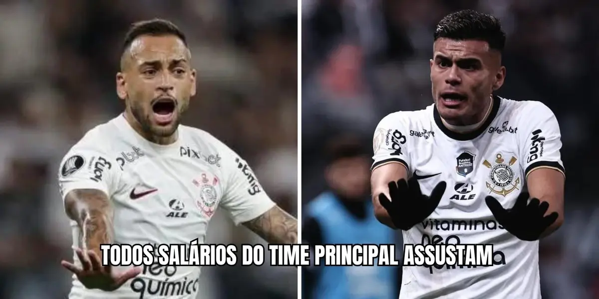 Todos os salários dos principais jogadores do Timão assustam