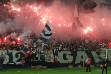 Torcida do Corinthians em festa