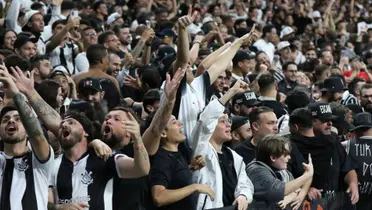 Torcida do Corinthians na Neo Química Arena. Foto: Instagram