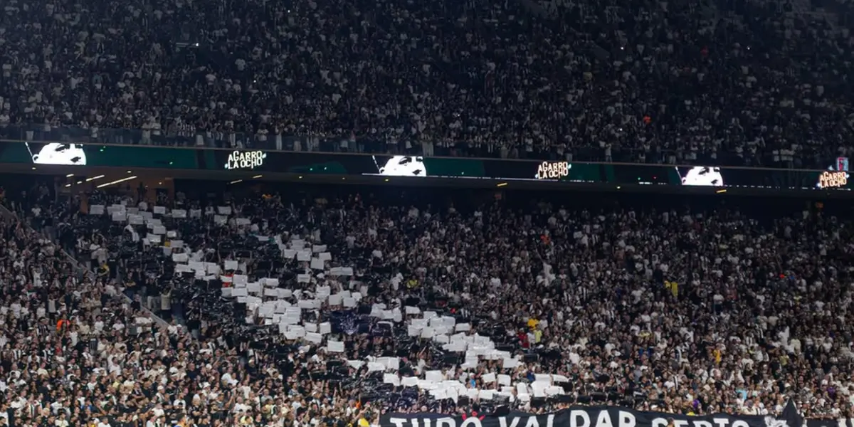 Torcidad do Corinthians na Neo Química Arena. Foto: Instagram