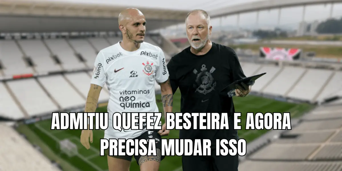 Treinador admitiu com tom frustrado que deverá corrigir esse problema