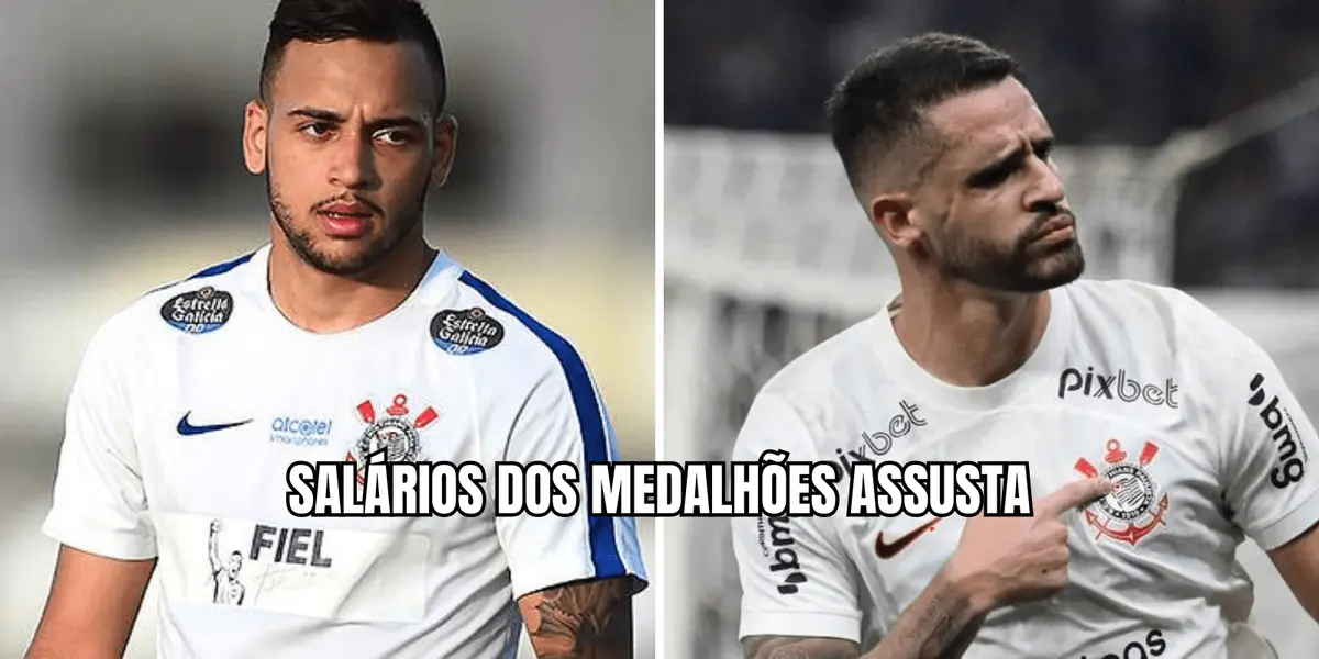 Valores mensais dos jogadores do Corinthians impressiona