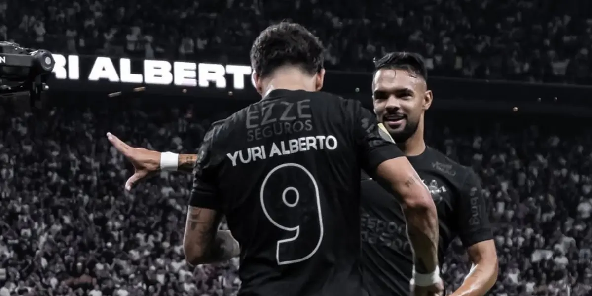 Yuri Alberto, atacante do Corinthians, e Raniele, volante do Corinthians. Foto: Instagram