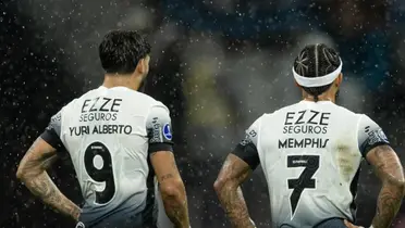 Yuri Alberto e Memphis Depay, atacantes do Corinthians. Foto: Instagram